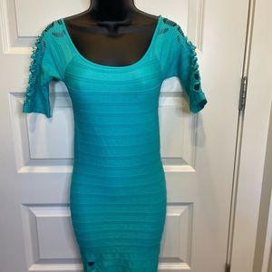 Bebe Bodycon Dress EUC Size M/L